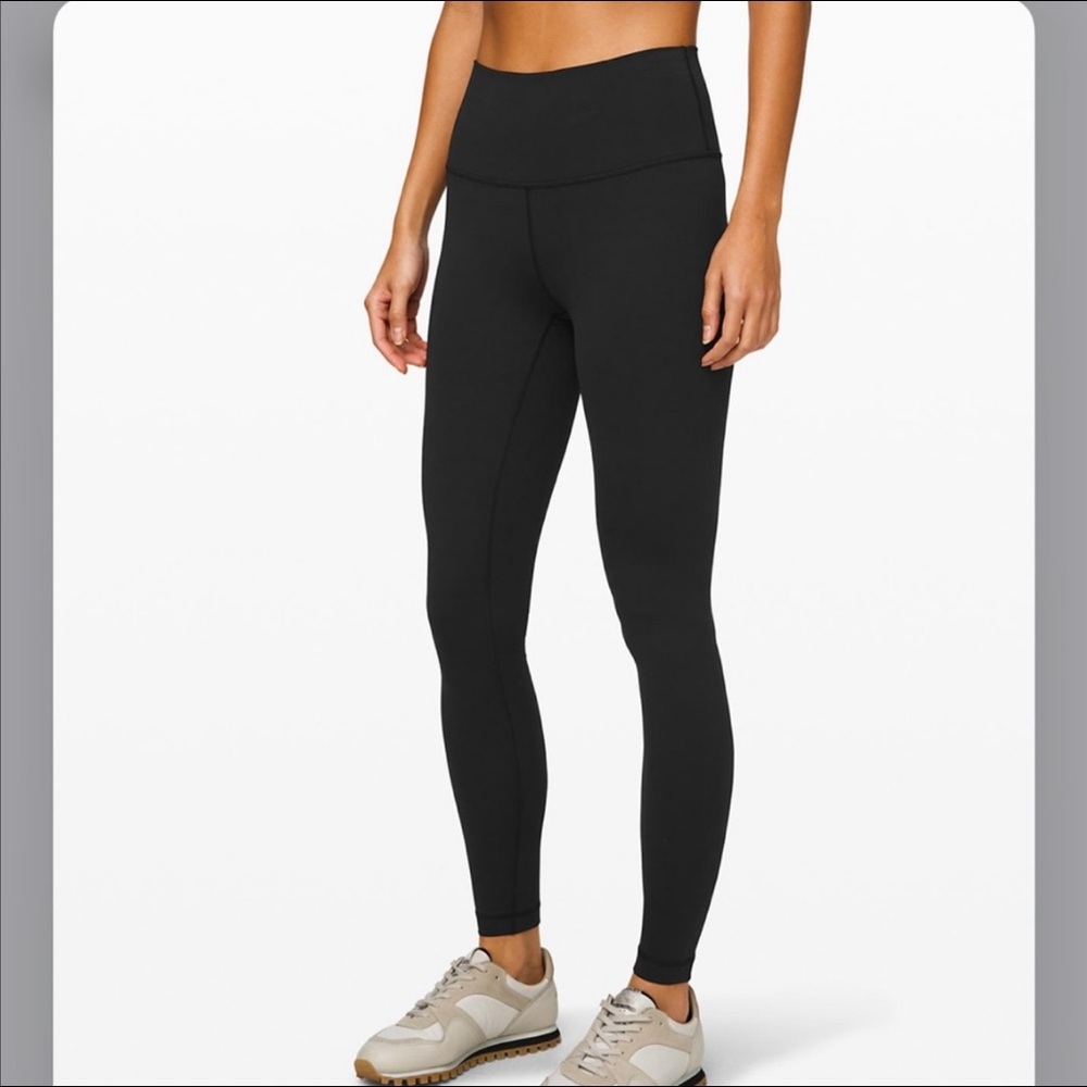 Lululemon wunder under high rise 7/8 length size 6